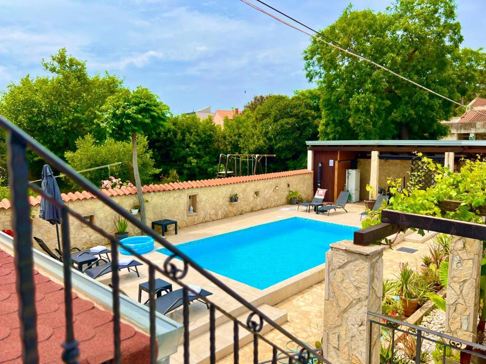 Ferienwohnung Azzurro Mare Pula Exterior foto
